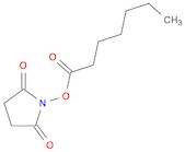 2,5-Pyrrolidinedione, 1-[(1-oxoheptyl)oxy]-