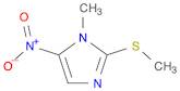 1H-Imidazole,1-methyl-2-(methylthio)-5-nitro-