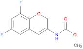 Carbamic acid, N-(6,8-difluoro-2H-1-benzopyran-3-yl)-, methyl ester