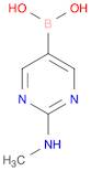 2-(Methylamino)pyrimidin-5-ylboronic acid
