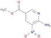 3-Pyridinecarboxylic acid, 6-amino-5-nitro-, methyl ester
