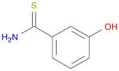 Benzenecarbothioamide,3-hydroxy-
