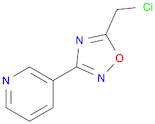 5-(Chloromethyl)-3-(pyridin-3-yl)-1,2,4-oxadiazole