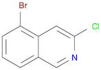 5-Bromo-3-chloroisoquinoline