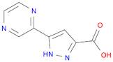 5-PYRAZIN-2-YL-1H-PYRAZOLE-3-CARBOXYLIC ACID