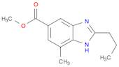 Methyl 7-methyl-2-propyl-1H-benzo[d]imidazole-5-carboxylate