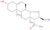 5-Pregnen-3β-ol-20-one-16α-carbonitrile