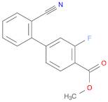 Methyl 2'-cyano-3-fluoro-[1,1'-biphenyl]-4-carboxylate
