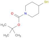 1-Piperidinecarboxylic acid, 4-mercapto-, 1,1-dimethylethyl ester