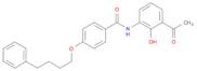 N-(3-Acetyl-2-hydroxyphenyl)-4-(4-phenylbutoxy)benzamide