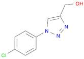 (1-(4-Chlorophenyl)-1H-1,2,3-triazol-4-yl)methanol
