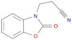 3(2H)-Benzoxazolepropanenitrile,2-oxo-