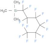 Silane, trimethyl(tridecafluorohexyl)-