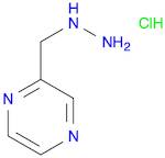 2-(Hydrazinylmethyl)pyrazine hydrochloride