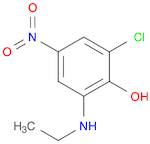 2-Chloro-6-(ethylamino)-4-nitrophenol