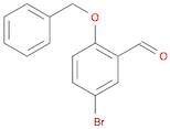 2-(BENZYLOXY)-5-BROMOBENZALDEHYDE