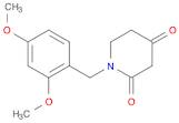1-(2,4-DIMETHOXYBENZYL)PIPERIDINE-2,4-DIONE