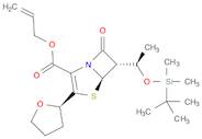 (5R,6S)-Allyl 6-((R)-1-((tert-butyldimethylsilyl)oxy)ethyl)-7-oxo-3-((R)-tetrahydrofuran-2-yl)-4-thia-1-azabicyclo[3.2.0]hept-2-ene-2-carboxylate