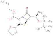 (5R,6S)-Allyl 6-((R)-1-((tert-butyldimethylsilyl)oxy)ethyl)-7-oxo-3-((R)-tetrahydrofuran-2-yl)-4-t…