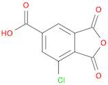 7-Chloro-1,3-dioxo-1,3-dihydroisobenzofuran-5-carboxylic acid