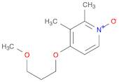 Pyridine,4-(3-methoxypropoxy)-2,3-dimethyl-, 1-oxide