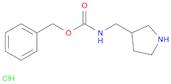Benzyl (pyrrolidin-3-ylmethyl)carbamate hydrochloride