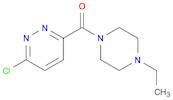 (6-Chloropyridazin-3-yl)(4-ethylpiperazin-1-yl)methanone