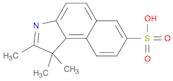 1,1,2-Trimethyl-1H-benzo[e]indole-7-sulfonic acid