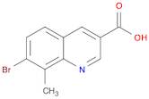 7-Bromo-8-methylquinoline-3-carboxylic acid