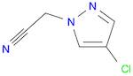(4-chloro-1H-pyrazol-1-yl)acetonitrile