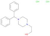 4-(Diphenylmethyl)-1-piperazineethanol dihydrochloride