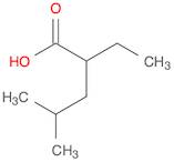 Pentanoic acid,2-ethyl-4-methyl-
