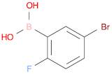 5-BROMO-2-FLUOROBENZENEBORONIC ACID 98