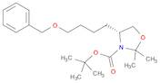 (R)-tert-Butyl 4-(4-(benzyloxy)butyl)-2,2-dimethyloxazolidine-3-carboxylate