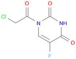 2,4(1H,3H)-Pyrimidinedione, 1-(chloroacetyl)-5-fluoro-