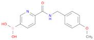 6-(4-METHOXYBENZYLCARBAMOYL)PYRIDINE-3-BORONIC ACID