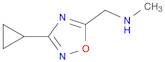 N-[(3-cyclopropyl-1,2,4-oxadiazol-5-yl)methyl]-N-methylamine