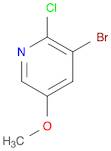 3-Bromo-2-chloro-5-methoxypyridine