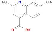 2,7-DIMETHYLQUINOLINE-4-CARBOXYLIC ACID