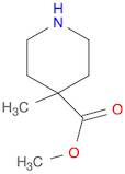 4-Piperidinecarboxylic acid, 4-methyl-, methyl ester