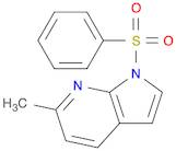 6-Methyl-1-(phenylsulfonyl)-1H-pyrrolo[2,3-b]pyridine