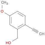 (2-Ethynyl-5-methoxyphenyl)methanol