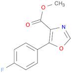 Methyl 5-(4-fluorophenyl)oxazole-4-carboxylate