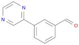 Benzaldehyde,3-(2-pyrazinyl)-