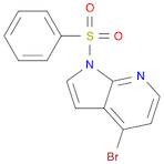 1-Benzenesulfonyl-4-bromo-7-azaindole