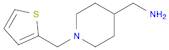 4-Piperidinemethanamine,1-(2-thienylmethyl)-