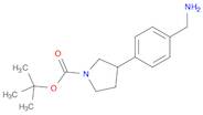 tert-Butyl 3-(4-(aminomethyl)phenyl)pyrrolidine-1-carboxylate