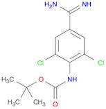 tert-Butyl (4-carbamimidoyl-2,6-dichlorophenyl)carbamate