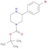 tert-Butyl 3-(4-bromophenyl)piperazine-1-carboxylate