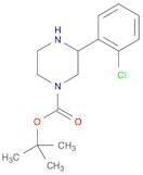 tert-Butyl 3-(2-chlorophenyl)piperazine-1-carboxylate